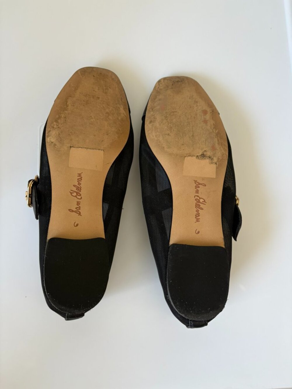 Sam Edelman Miranda Mary Jane Mesh Ballet Flats - Picture 8 of 8
